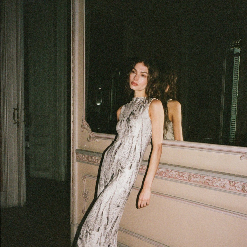 With Jean Monochrome Maxi Dress